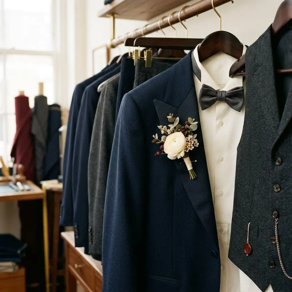 Cover image for From Office to Wedding: Versatile Affordable Luxury Suits for Men